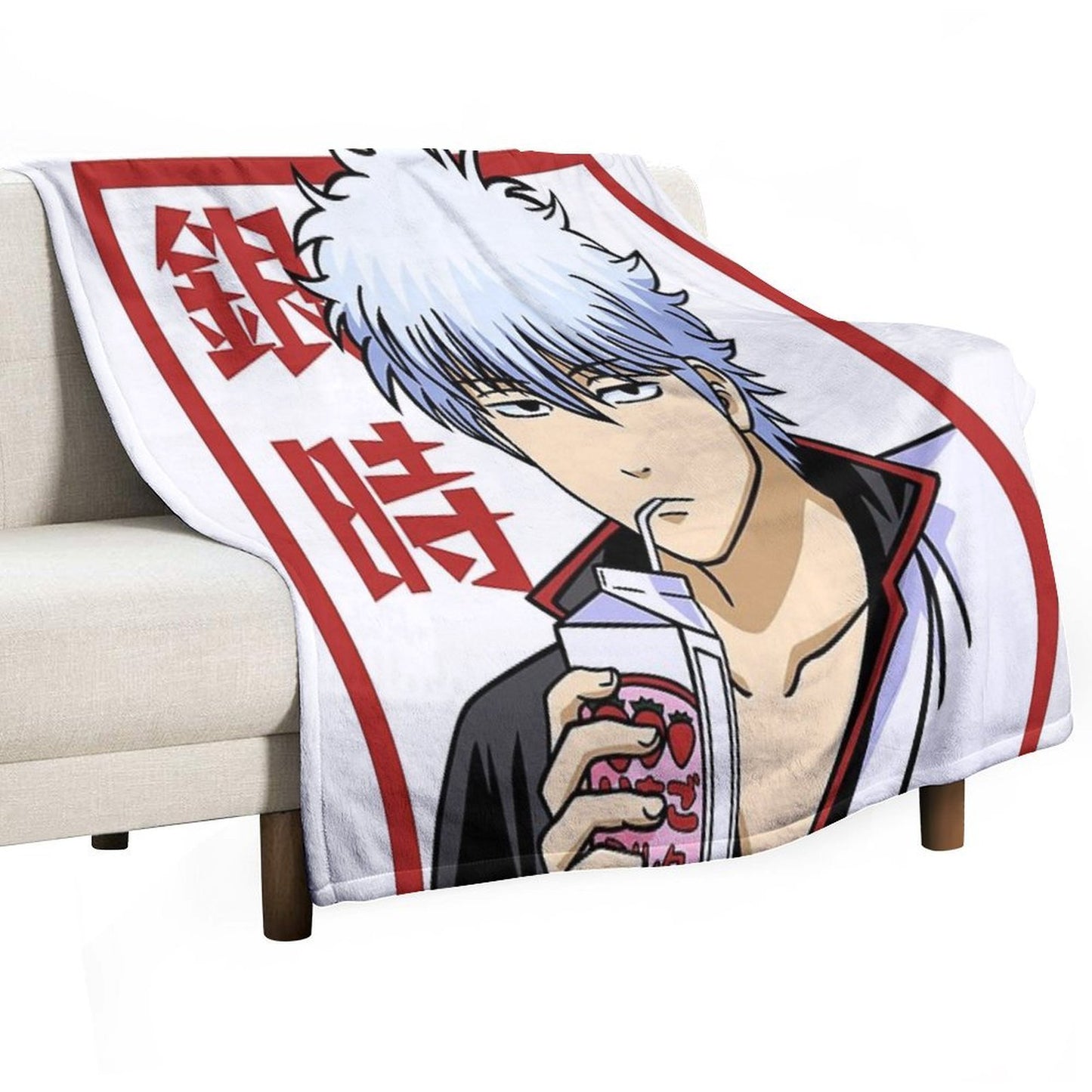 Gintoki Throw Blanket