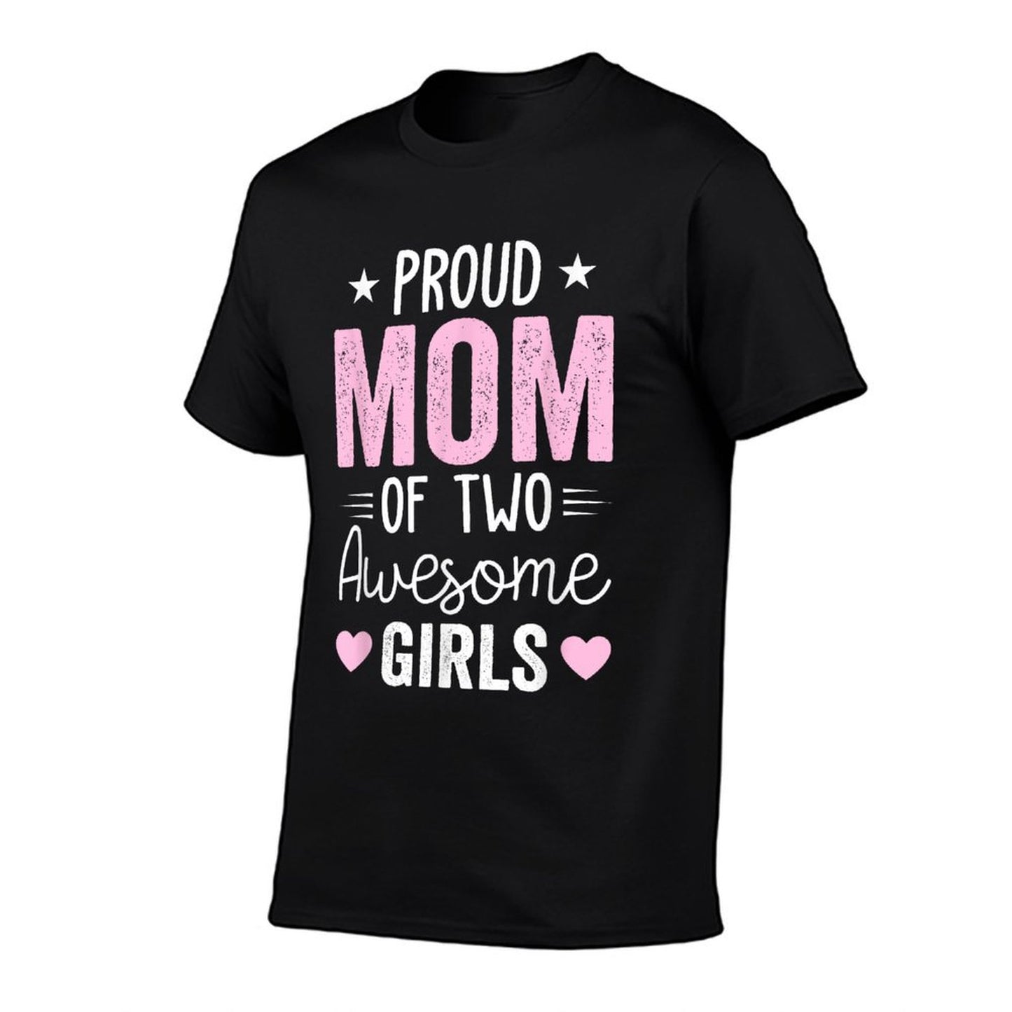 Mother of Two 2 Girls Mother of 2 Boys Mother&#39;s Day T-Shirt