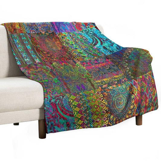 Bohemian Wonderland Throw Blanket