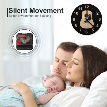 Acoustic Guitar Clock Wall Clock