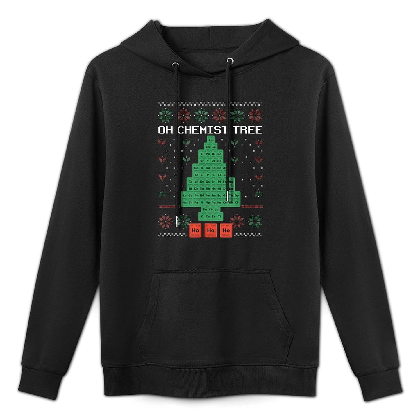 Oh Chemist Tree Merry Christmas Ugly Chemistree Chemistry Pilling-Resistant Hoodie