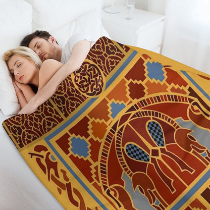 Imagining Sutton Hoo The Boars Throw Blanket