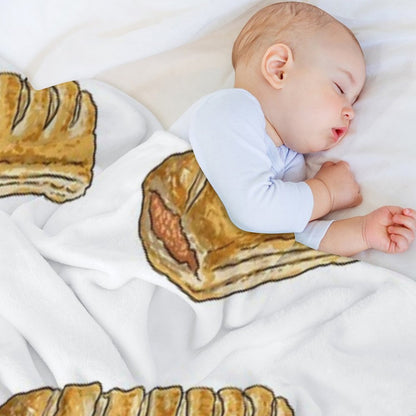 Sausage Roll Throw Blanket