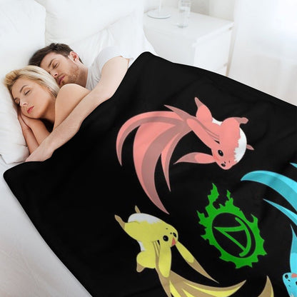 FFXIV Summoner - Carbuncles Throw Blanket