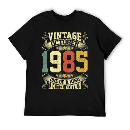 Womens 40 Year Old Gift Vintage Made In October 1985 40th Birthday  Lightweight T-Shirt