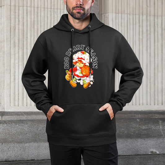 Boo Berry Season Funny Halloween Customizable Surface Hoodie
