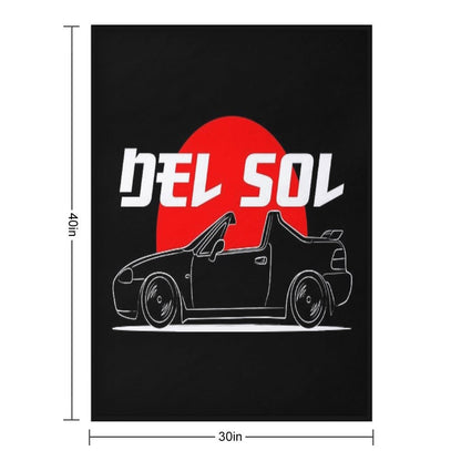 JDM Del Sol Throw Blanket