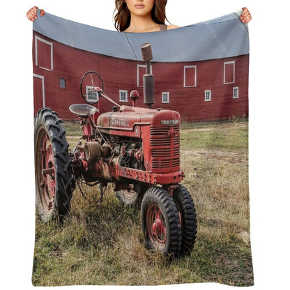 Two Old Reds Throw Blanket