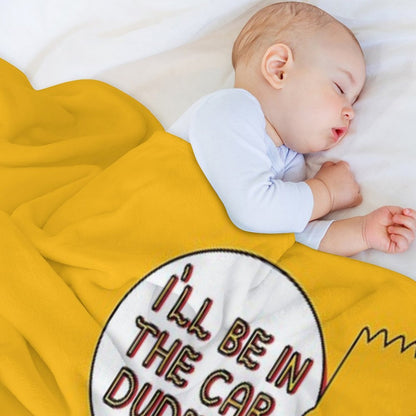 Smithers As Bart (Simpsons) Throw Blanket