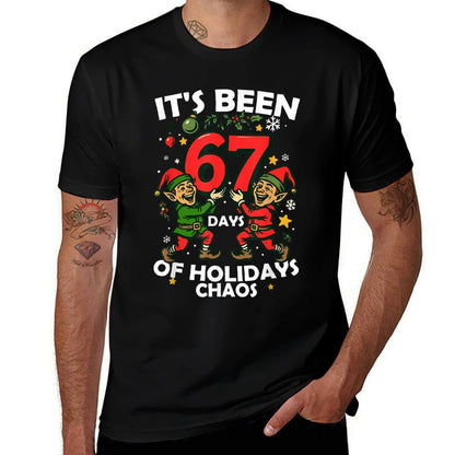 Its Been 6 7 Meme of Holidays Chaos Funny 67 Meme Christmas  Soft T-Shirt