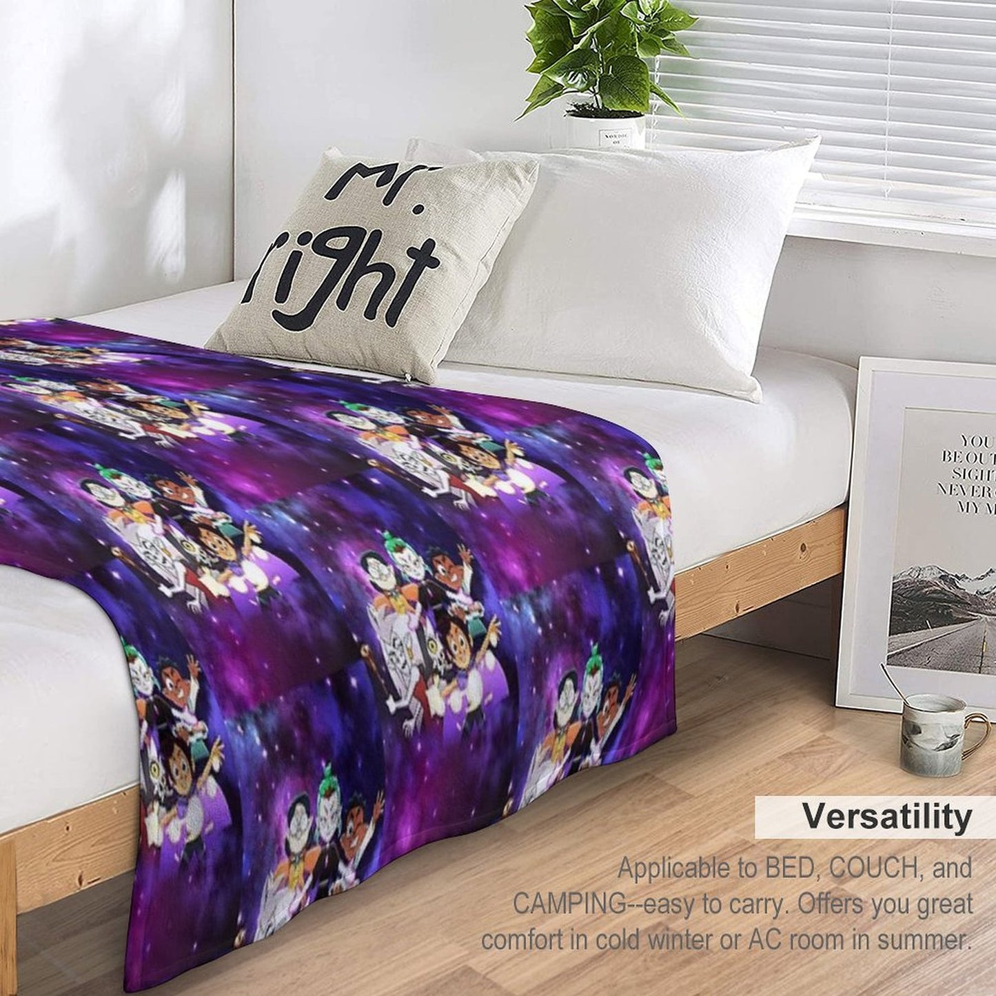 The Owl House Team Throw Blanket