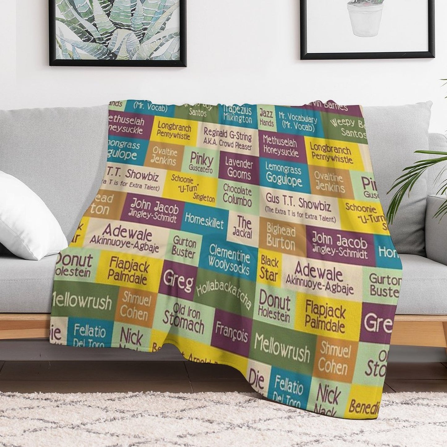 Burton Guster AKA... Throw Blanket