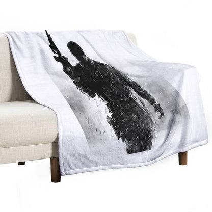 MW2 - Soldier Game Throw Blanket