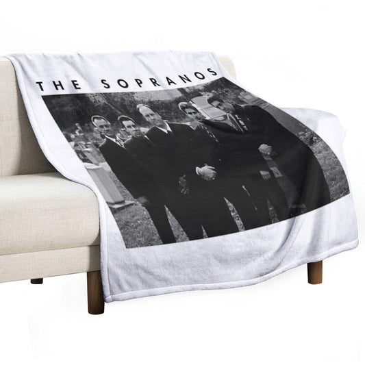 The Sopranos - Retro Throw Blanket