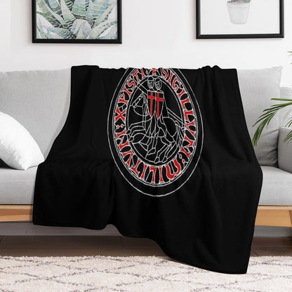 Knights Templar Throw Blanket