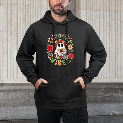 Espooky Vibes Maestra Halloween Spanish Mexican Teacher Layering Staple Hoodie