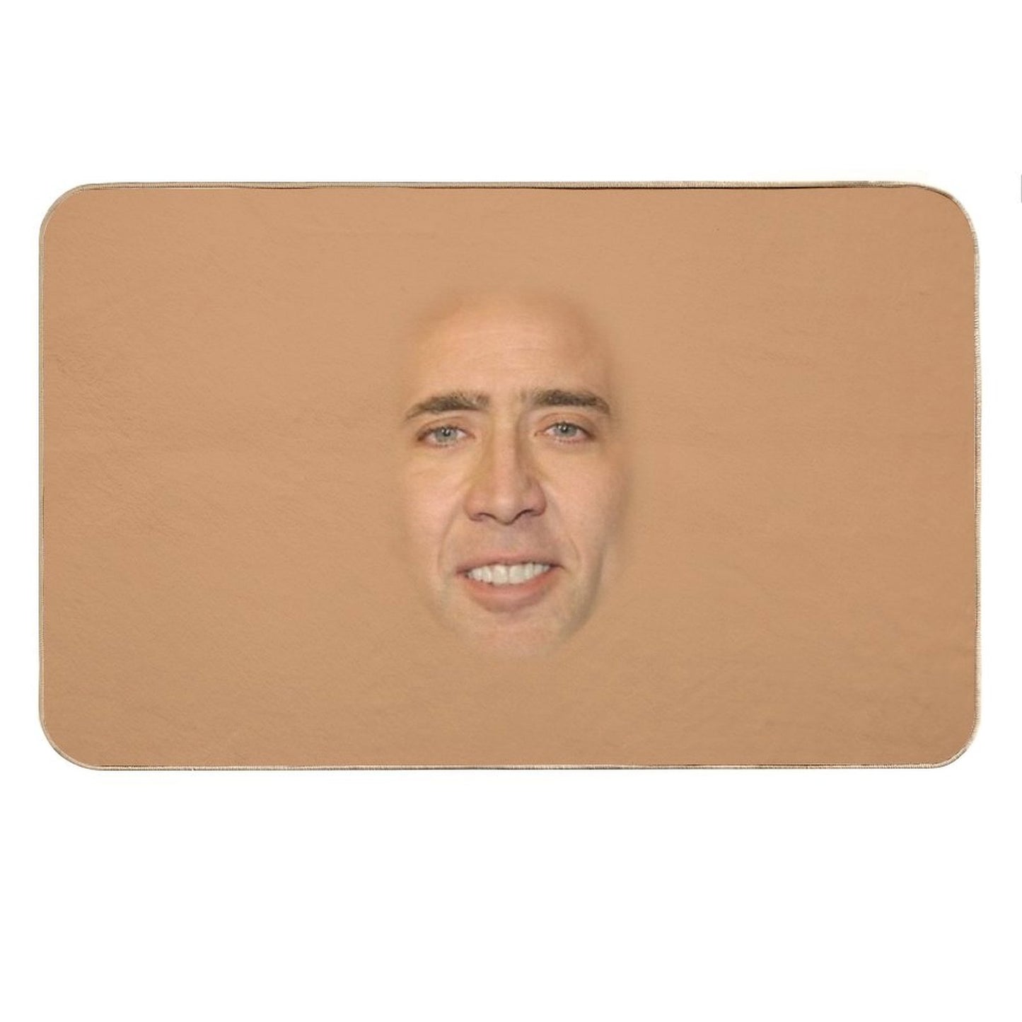 Nicolas Cage Face Bath Mat