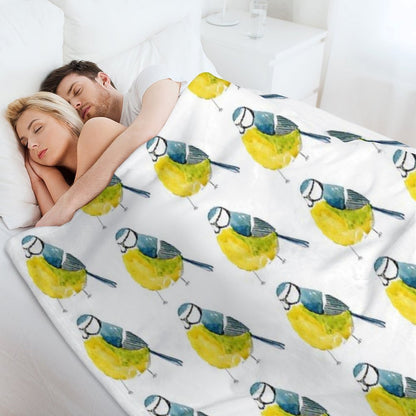 Mr Plump Throw Blanket