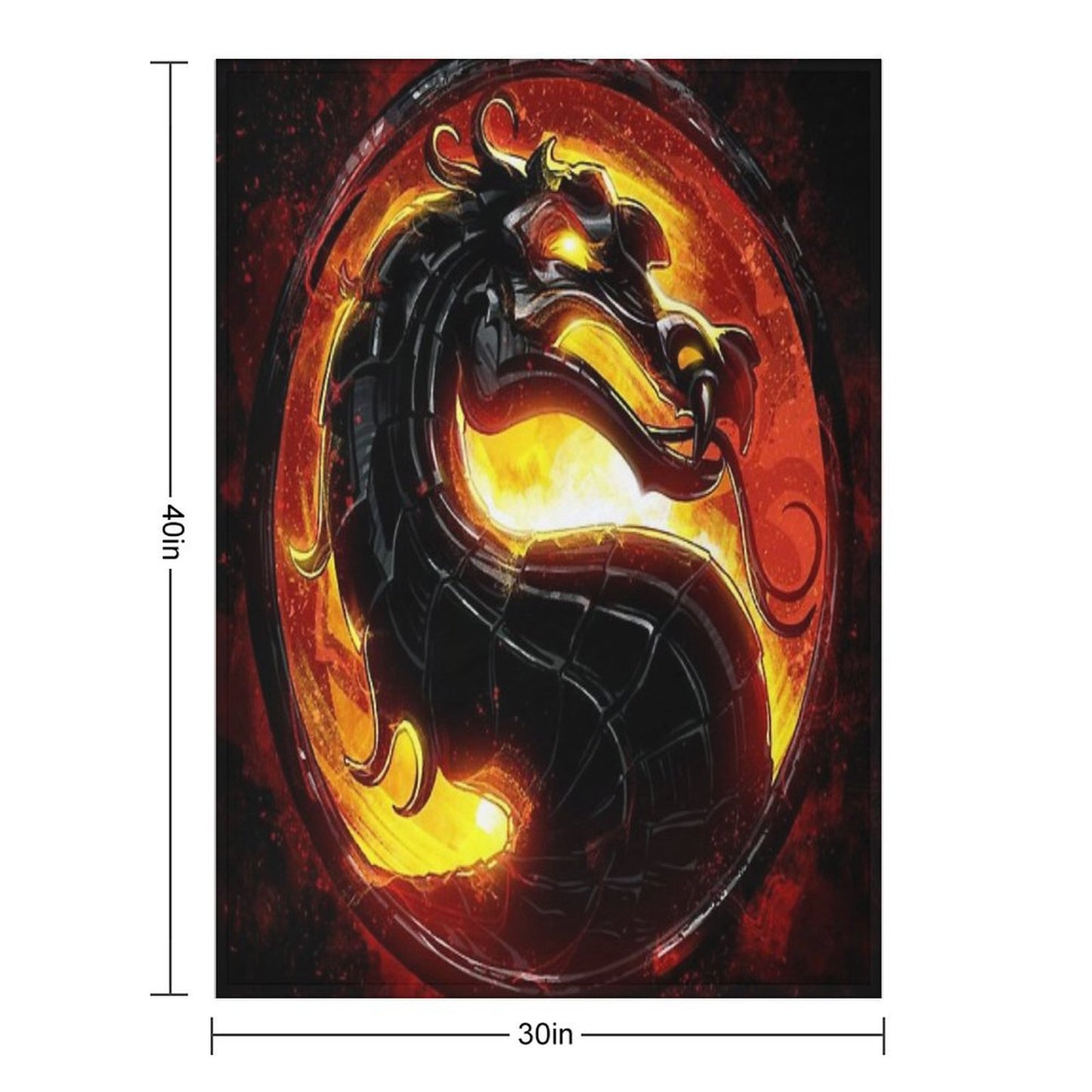 Mortal Kombat Throw Blanket