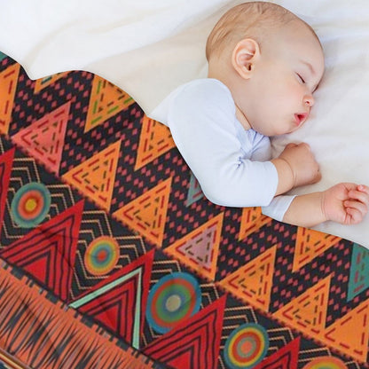 Tribal Ethnic (earth Colors) Throw Blanket