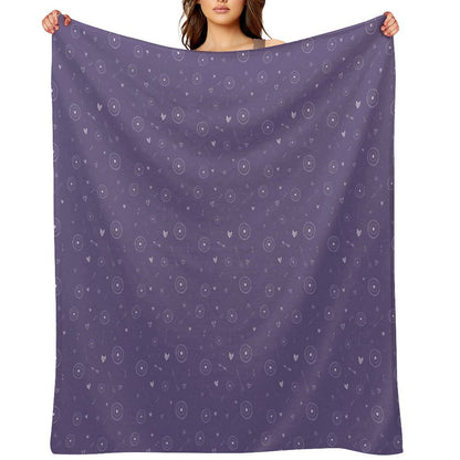 Kate Bishop Hawkeye Print Throw Blanket