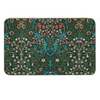 Blackthorn by William Morris, 1892 Bath Mat