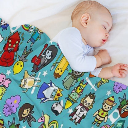 Time for Adventures Throw Blanket