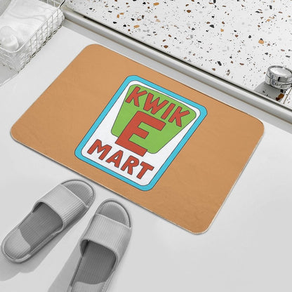 Kwik E Mart Simpsons Logo Bath Mat