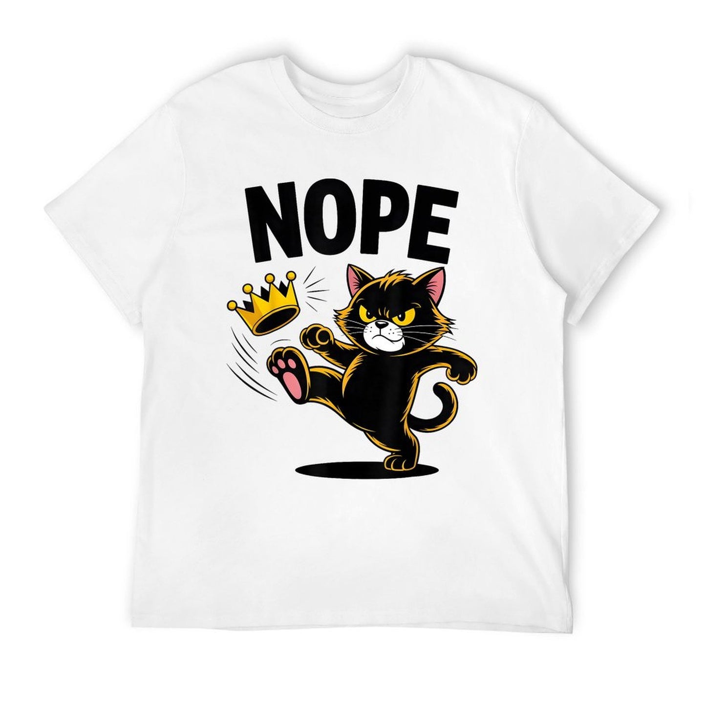 Rejecting Kings Since 1776 No Kings 4th Of July Cat Lover  Moisture-wicking T-Shirt
