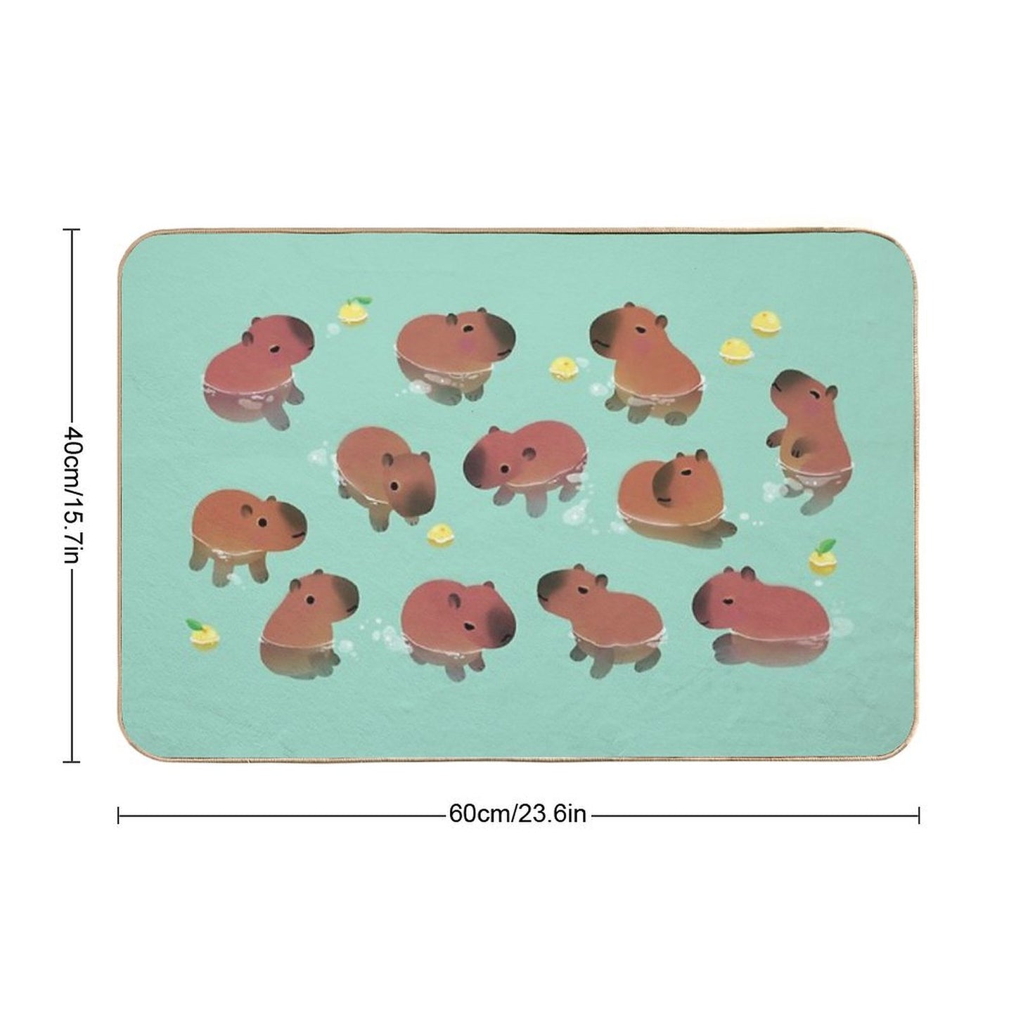 Capybath Time Bath Mat