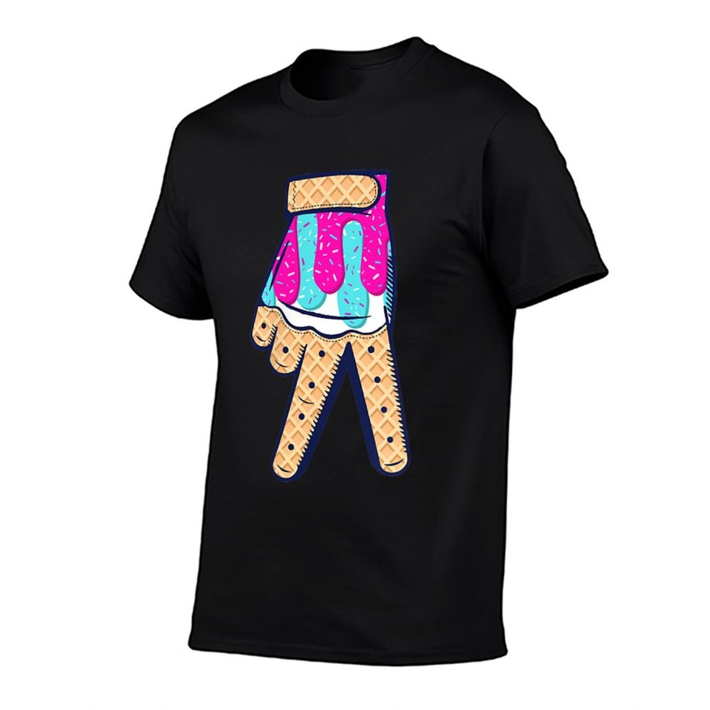 Baseball Ice Cream Drip Boys Home Plate Glove Respect Drip  Vintage-inspired T-Shirt