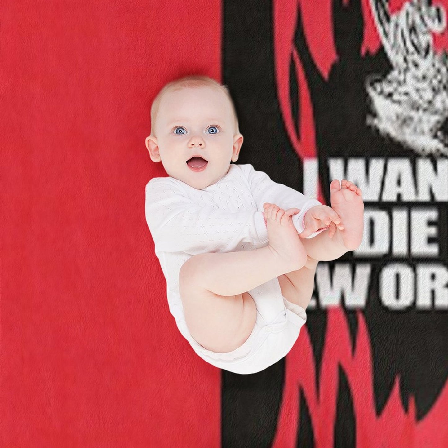 IWANTTODIEINNEWORLEANS Throw Blanket