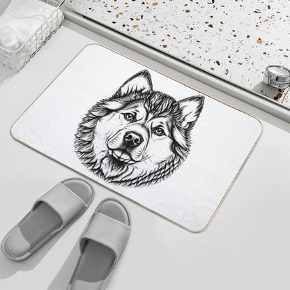 Akita Inu  Multi-Purpose Bath Mat