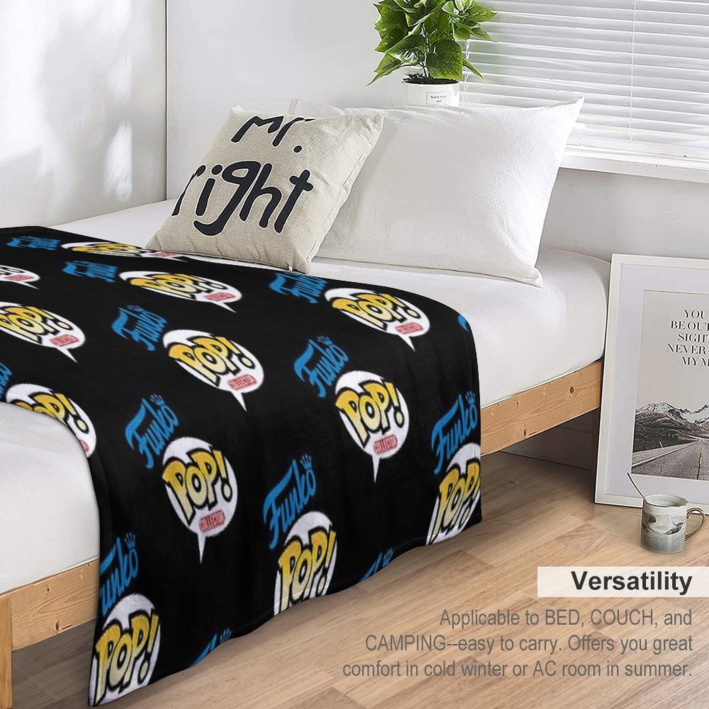 Funko Pop Collector Throw Blanket