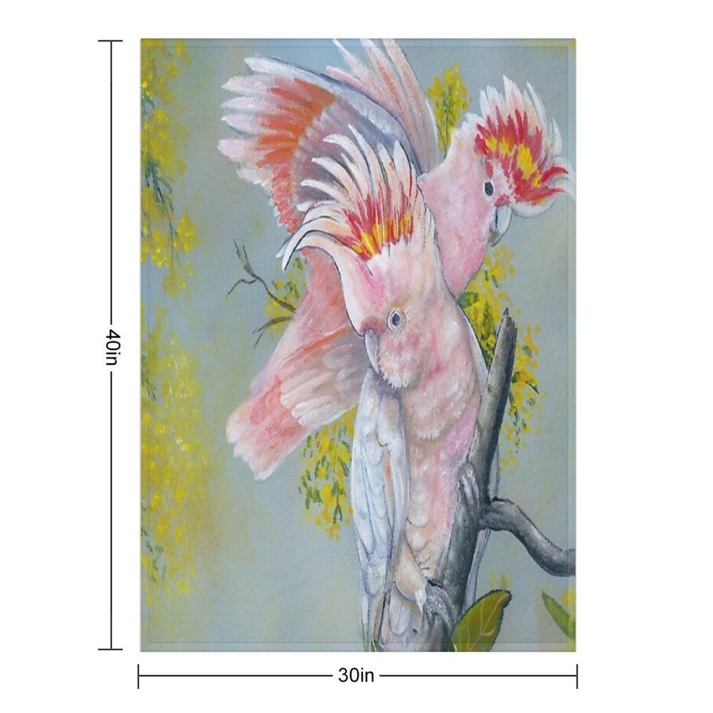 MAJOR MITCHELL Throw Blanket