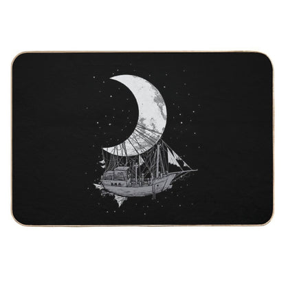 Moon Ship  Eco-Friendly Bath Mat