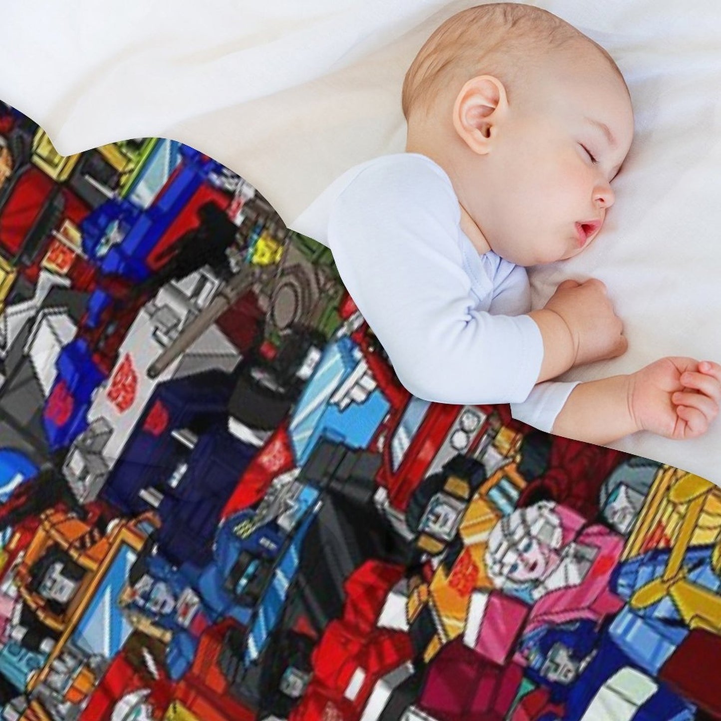 2022 Updated G1 Autobots Poster Throw Blanket