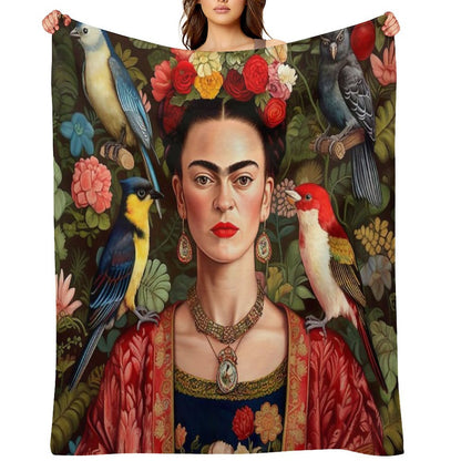 Frida Kahlo 7 Throw Blanket
