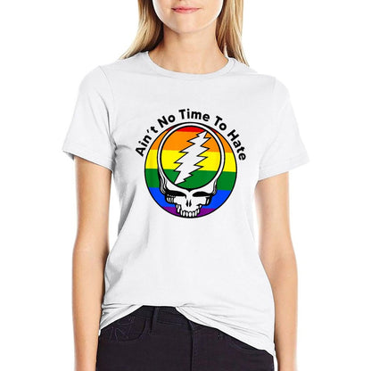 LGBT Pride Ain’t No Time To Hate  Trendy Pattern T-Shirt