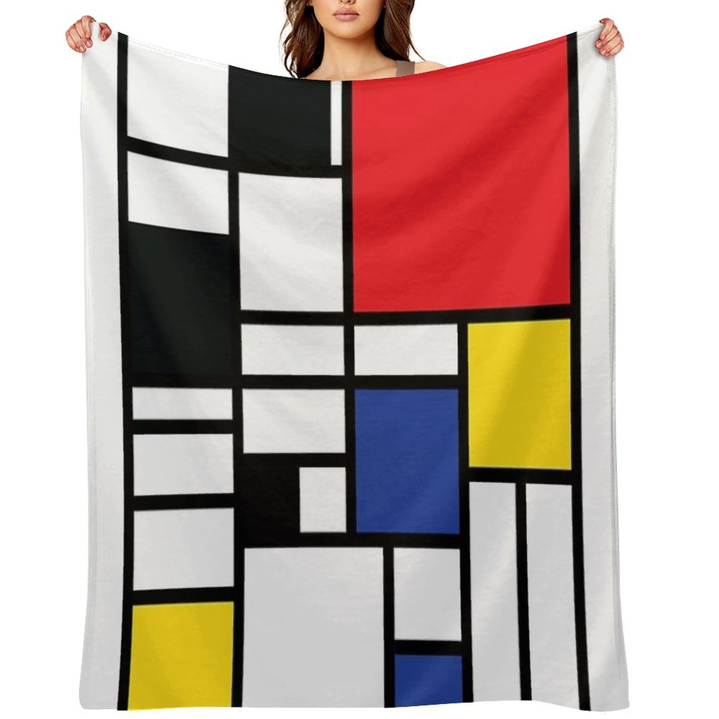 De Stijl #1 Throw Blanket