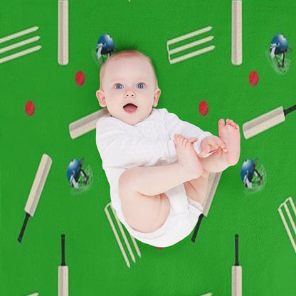 Cricket Pattern Throw Blanket