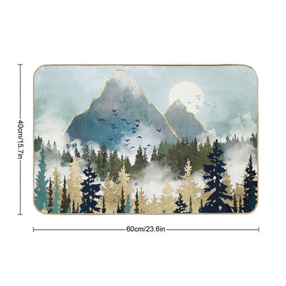 Misty Pines Bath Mat