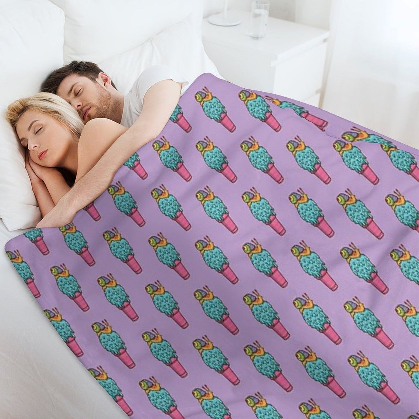 Crazy Snail Cone Throw Blanket
