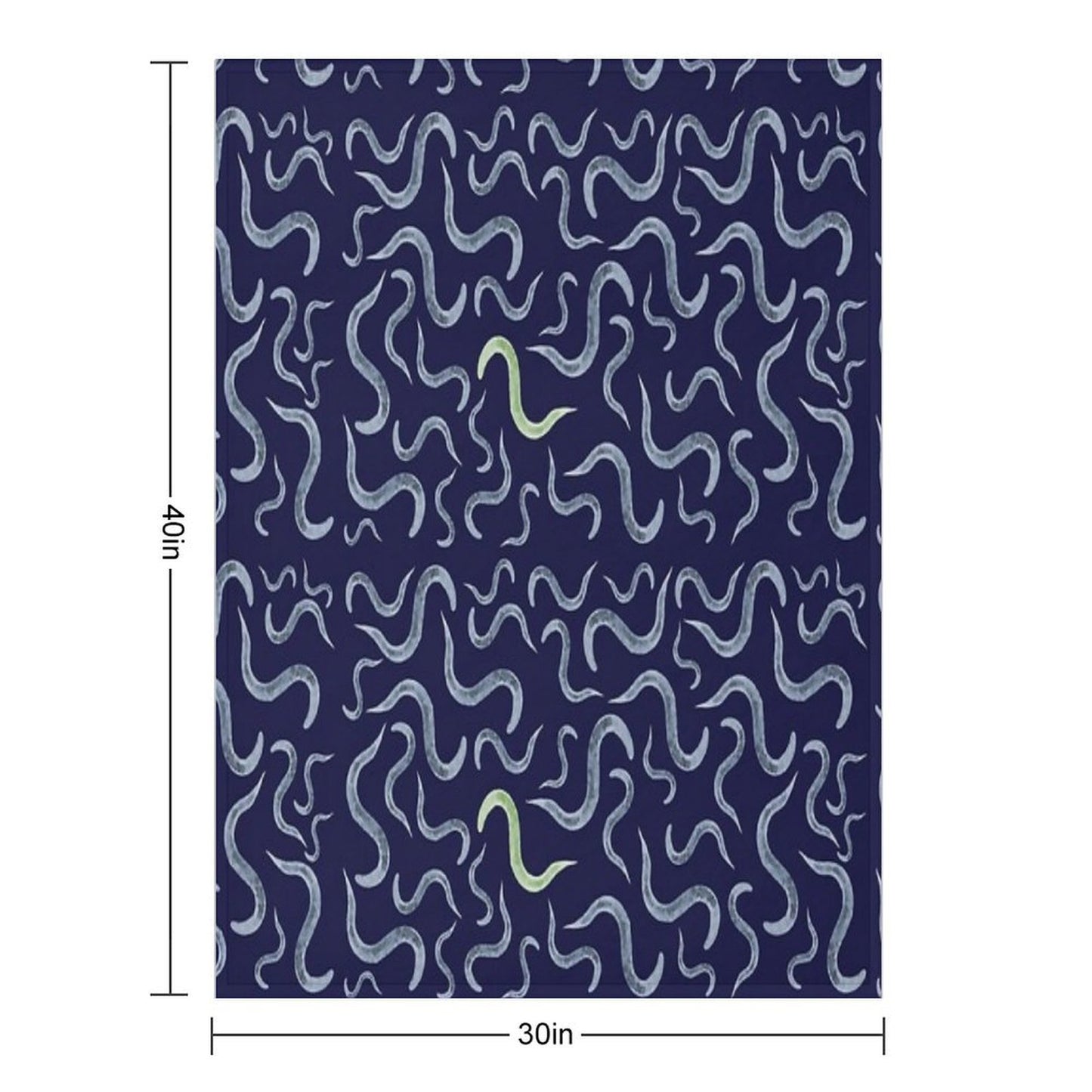 Caenorhabditis Elegans Model Organism Biology Pattern Throw Blanket