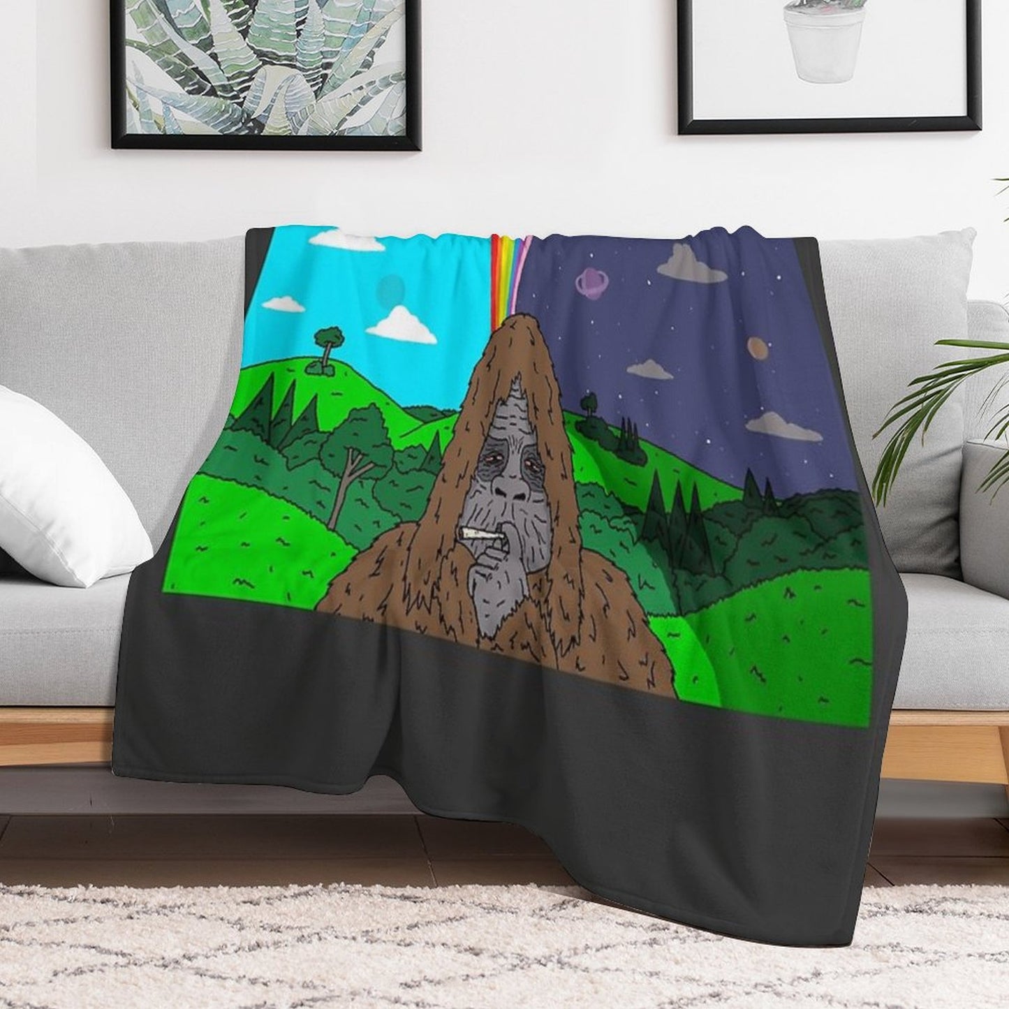 Tripper Snipper Sassy Throw Blanket