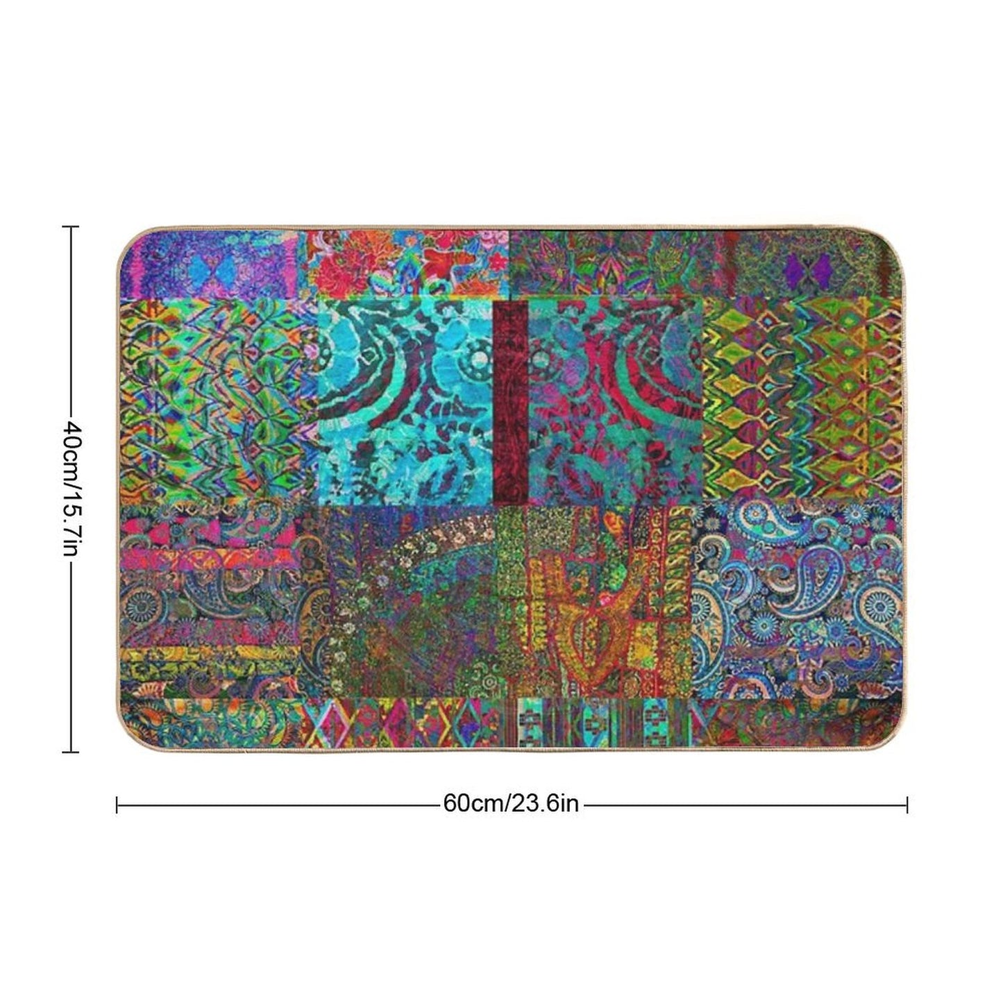 Bohemian Wonderland Bath Mat