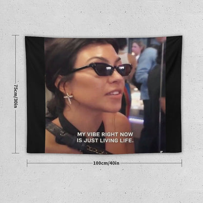 Kourtney Kardashian Tapestry