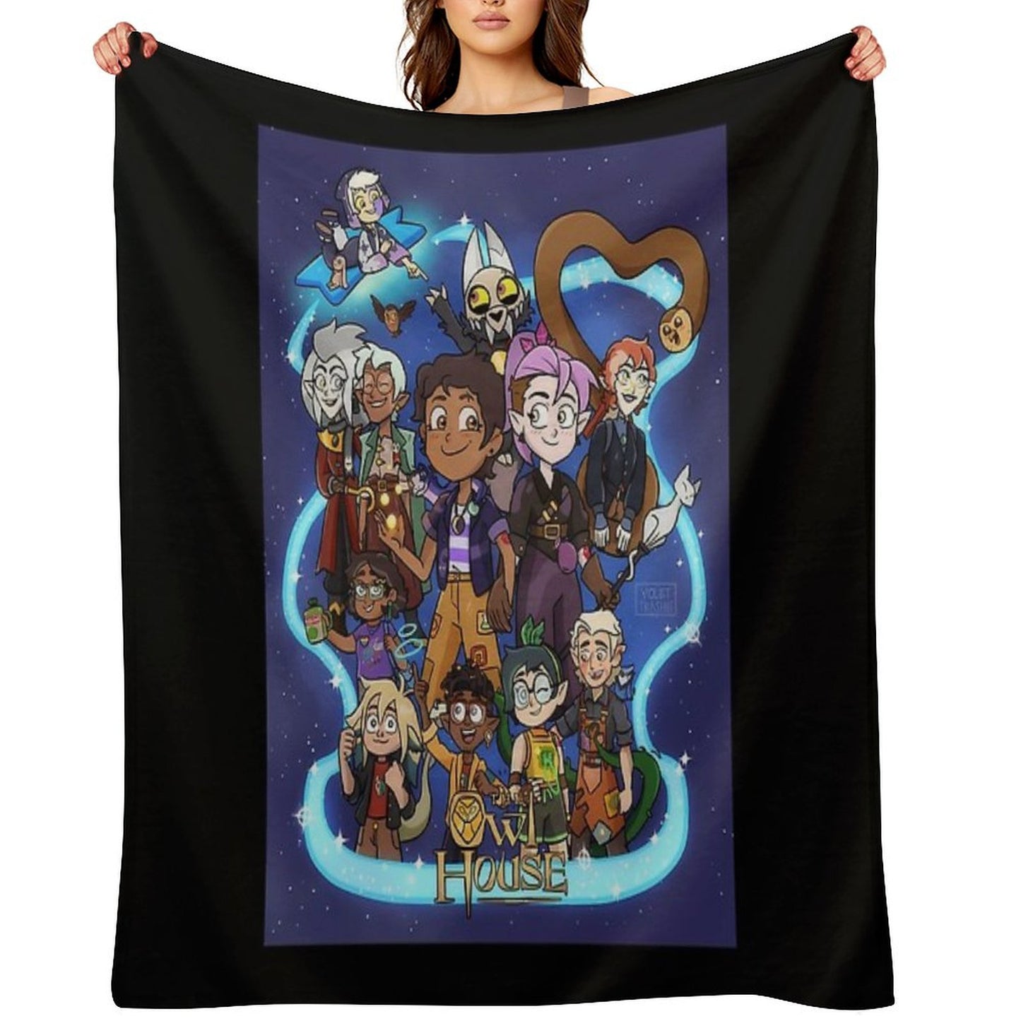 The Owl House Finale Throw Blanket