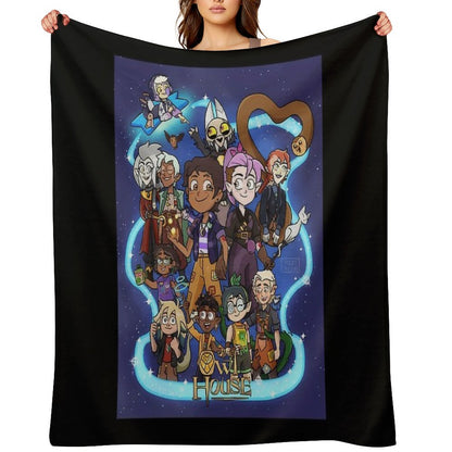 The Owl House Finale Throw Blanket