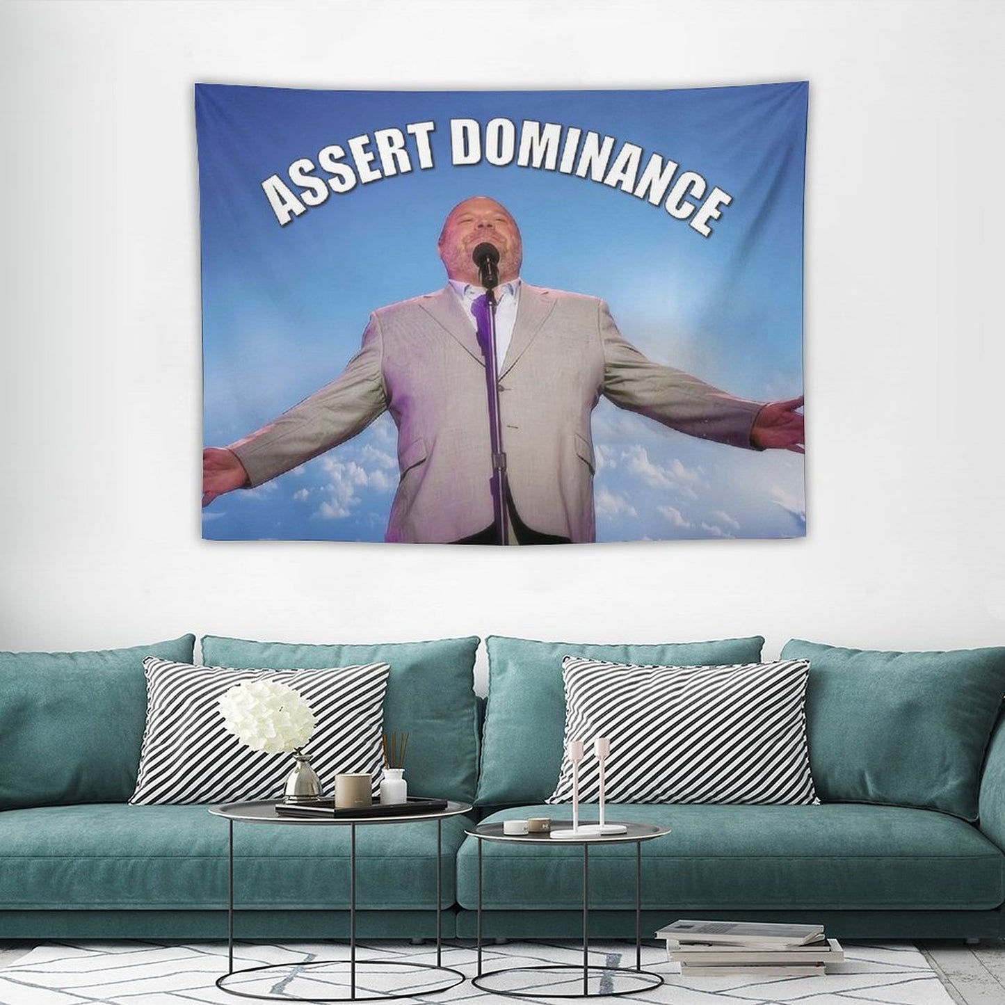 Superior Betram Assert Dominance Tapestry